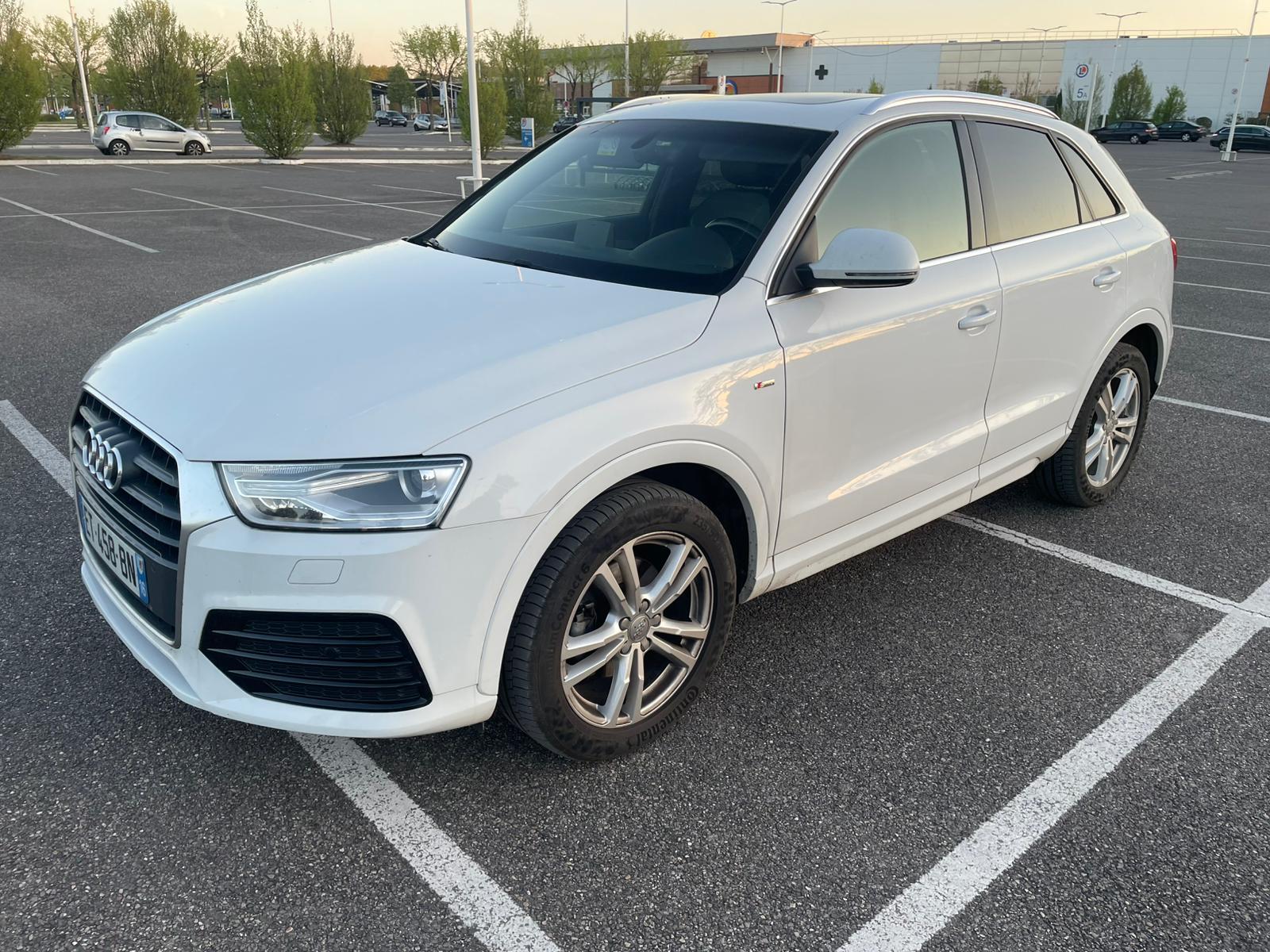 Audi Q3 2.0 tdi 150 sline stronic 2017 - 120 000 km